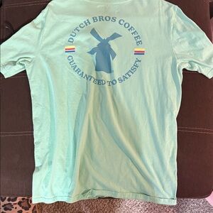 Dutch Bros Light Green Short Sleeve Tee